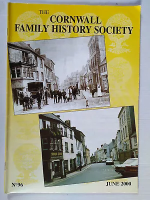 The Cornwall Family History Society Magazine Number 96 June 2000 • £3.99