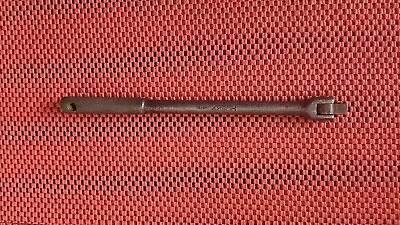 VINTAGE HUSKY 3/8  DRIVE FLEX HEAD BREAKER BAR #H3721 MADE IN THE USA 1930's ? • $12.99