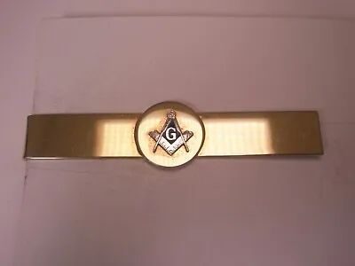 Masonic Vintage SWANK LARGE Tie Bar Clip Scottish Rite Shriner Grand Lodge • $27.49
