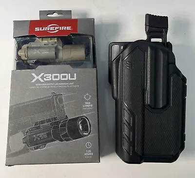 SureFire X300U-A Ultra High Output LED Handgun Light Tan With Omnivore Holster • $299.95