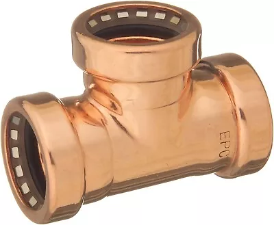 (2) Elkhart Tectite Copperloc Tee 3/4  Push Fittings - 10170860 • $14.99