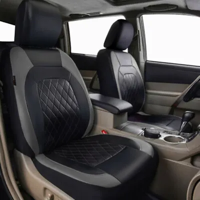 $69.42 • Buy Full Set Car Front Rear Seat Covers Protector Interior Parts Fit For Truck SUV