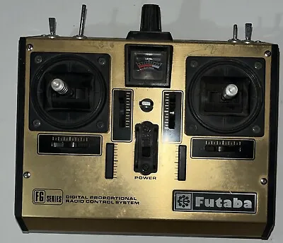 Vintage Futaba FG Series FP-T5FG/K RC System Controller Ch38 FP-TF-AM Untested • $39.95