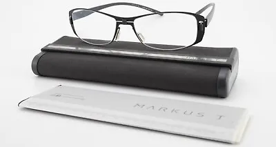 MARKUS T Glasses Spectacles M2 238 150 Minimal Titan Black Tmi Flexible Germany • $345.84