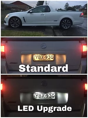 Holden Commodore Ute-wagon-sedan Ve-vf License Plate Led Kit - Super Bright!!! • $12.50