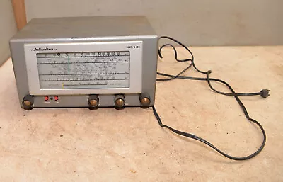 Vintage Hallicrafters S-38D Reciever  Collectible Ham Radio Short Wave CD Unit • $79.99