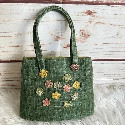 Vintage Charles Jourdan Floral  Small Hand Bag • $39.99