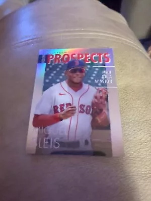 2023 Bowman Modern Prospects Man On A Mission #MP-5 Miguel Bleis Red Sox  • $1.25