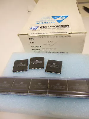 2 Pieces ST90R30 BC6R ROMLESS HCMOS MCU W. A/D CONVERTER 90T30 ST9030 NEW • $17.57