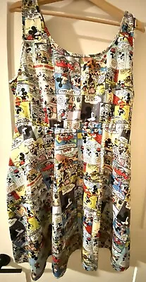 Disney Mickey Mouse Cartoon Dress XL • $26.99