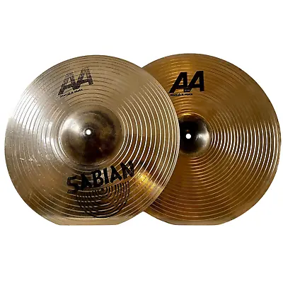 16  Sabian AA Metal-X Hi-Hat (Pair) 2015 - Crisp Clean & Clear! • $463.50