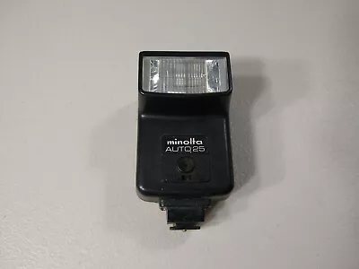 OBO Vintage Minolta Auto 25 Photo Flash Universal Shoe Mount Untested Ii125-1 • $10