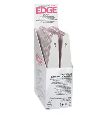 OPI Professional Nail Files - EDGE 240 Cushioned Board File - 48 PK • $70.19