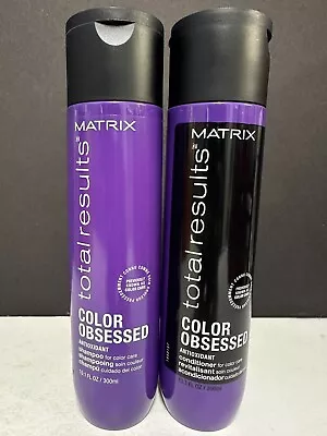 Matrix Total Results Color Obsessed Shampoo & Conditioner - 10.1 Fl Oz Each • $28.99