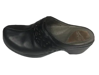 $28.82 • Buy Dansko Slip On Shyanne Womens Size 7.5 8 38 Leather Heels Clogs Shoes 9820020200