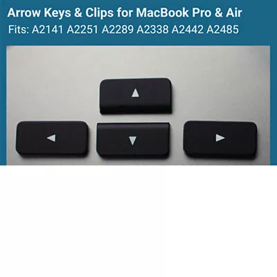 Arrow Key Cap Cover For MacBook Pro 13 16  M1 M2 A2141 A2251 A2338 A2289 A2179 • $2.99