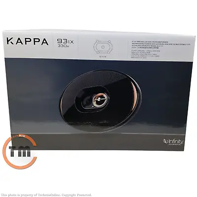 Infinity KAPPA 93iX 6  X 9  Three-way Car Audio Multi Element Speaker (Pair) NEW • $139.95