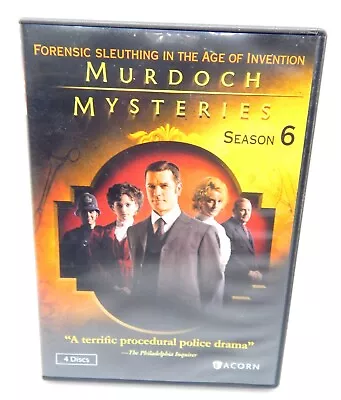 3A DVD MURDOCH MYSTERIES Season 6 Canadian TV Series Police Drama • $14.99