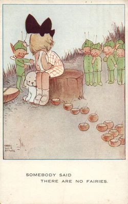 £12.55 • Buy  MLA Mabel Lucie Attwell Vintage Postcard Boo Boo Fairy A396 Series