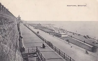 Brighton Pc Kemptown Runs Kingscliffe To Black Rock Here Looking East C1908 • £6.80