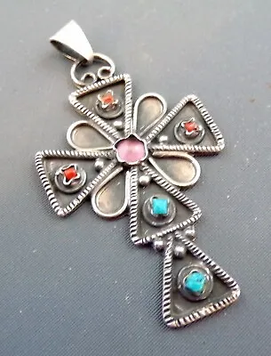 VTG Matl Matilde Poulat Style Cross/Pendant 17g • $90