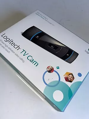 Logitech TV Cam HD Webcam 720 Widescreen V-U0022 Video Calls Stream Skype Zoom • $139.80