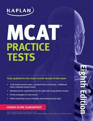 Kaplan MCAT Practice Tests By Kaplan • $7.85