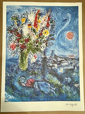 Marc Chagall The Sleeping Woman • $145