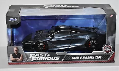 Fast & Furious 1:24 Shaw's McLaren 720S - Die Cast - Jada • $45