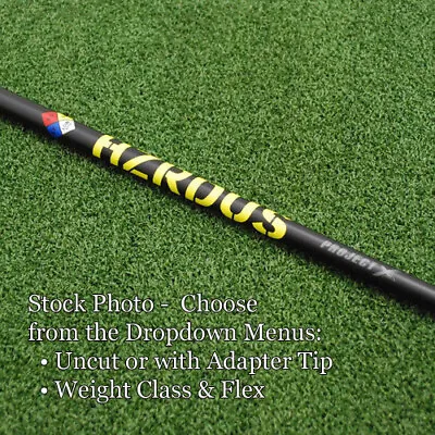 Project X HZRDUS Yellow 75g 5.5 Regular Driver Shaft Uncut Or W/Adapter Tip NEW • $99.95