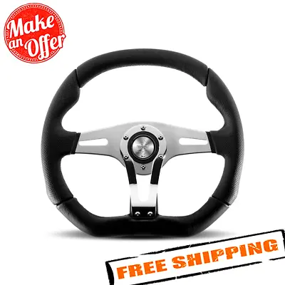 MOMO TRK-R35BK0B Racing Trek R Steering Wheel • $279