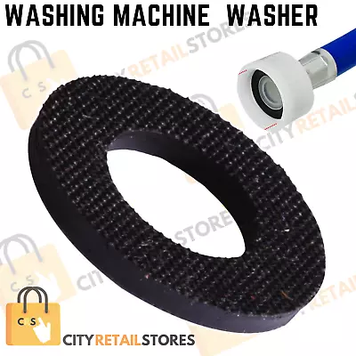 25mm 1  Washer -washing Machine Appliance Rubber Seal Fits Red Blue Grey Pipes • £1.88