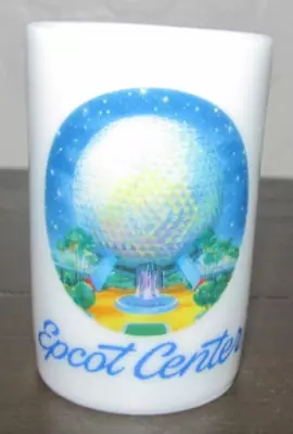 Epcot Center 1982 Shot Glass Disney Ceramic Souvenir Japan Toothpick Holder • $15