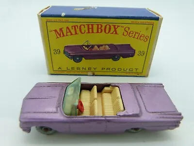 Matchbox 39 Pontiac Convertible • $80.93