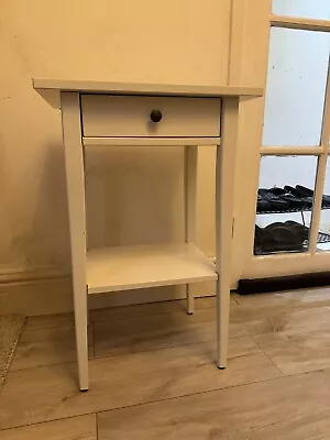 IKEA Hemnes Side Table White Solid Wood • £40
