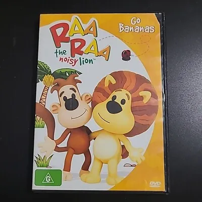 Raa Raa The Noisy Lion - Go Bananas (DVD 2011) • £5.01