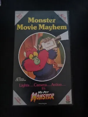 My Pet Monster : Moster Movie Mayhem - Vhs -v12 Rare • $19.57