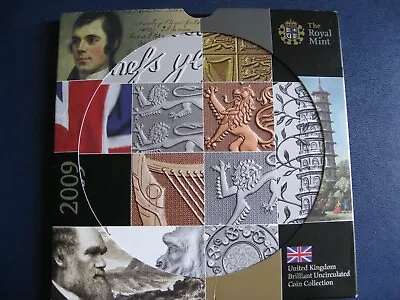 2009 Royal Mint UNC Coin Set (11 Coins) Spink.US38 With Kew Gardens 50p • £350