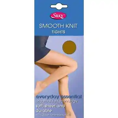 £3.50 • Buy Ladies Smooth Knit 15 Denier Tights Various Colours - M/L/XL/XXL/XXXL Plus Size