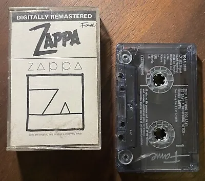 FRANK ZAPPA - Ship Arriving Too Late To Save A Drowning Witch CASSETTE (UK) 1982 • $9.99