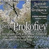 Violin Concerto No. 2 Classical Symphony (Swensen Sco) CD (2007) Amazing Value • £8.73