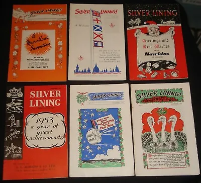 VINTAGE 1940s / 50s HAWKINS PRESSURE COOKER  RECIPE MAGS X 9 SILVER LINING • $59.99