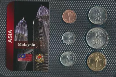 Malaysia Mint Coin Set From 19891 Se (9663998 • $14.20