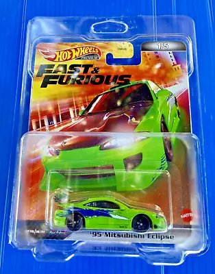 Hot Wheels Fast & Furious '95 Mitsubishi Eclipse  FREE Protector • $49.99