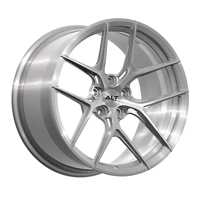 19  20  ALT5 Forged Brushed Titanium Wheels For C6 C7 Corvette Z06 Grand Sport • $3200