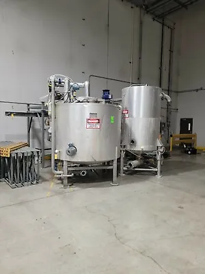 SST SacMaster 2 Ton Bulk Bag Discharging System W/Mixing & Storage Tank  • $29250