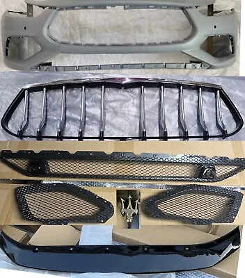 2018-2023 Maserati Ghibli Trofeo Front Bumper Cover Set Grille Replacement New • $1799