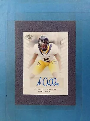 2013 Leaf Draft MARC ANTHONY Auto @NV67 • $9.95