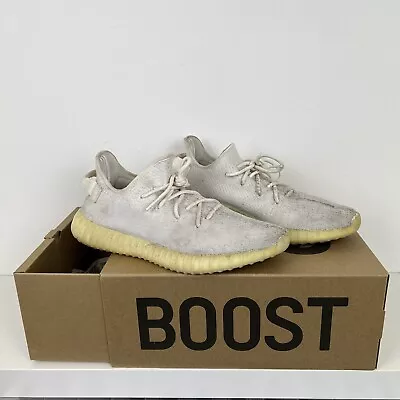 Size UK 11 - Adidas Yeezy Boost 350 V2 Low Cream White / Triple White With Box • £65