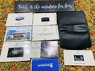 ⭕️ 2001 2002 Mercedes Sl Class Sl 500 600 Sl500 Sl600 Owners Manual Set (fast) • $172.51